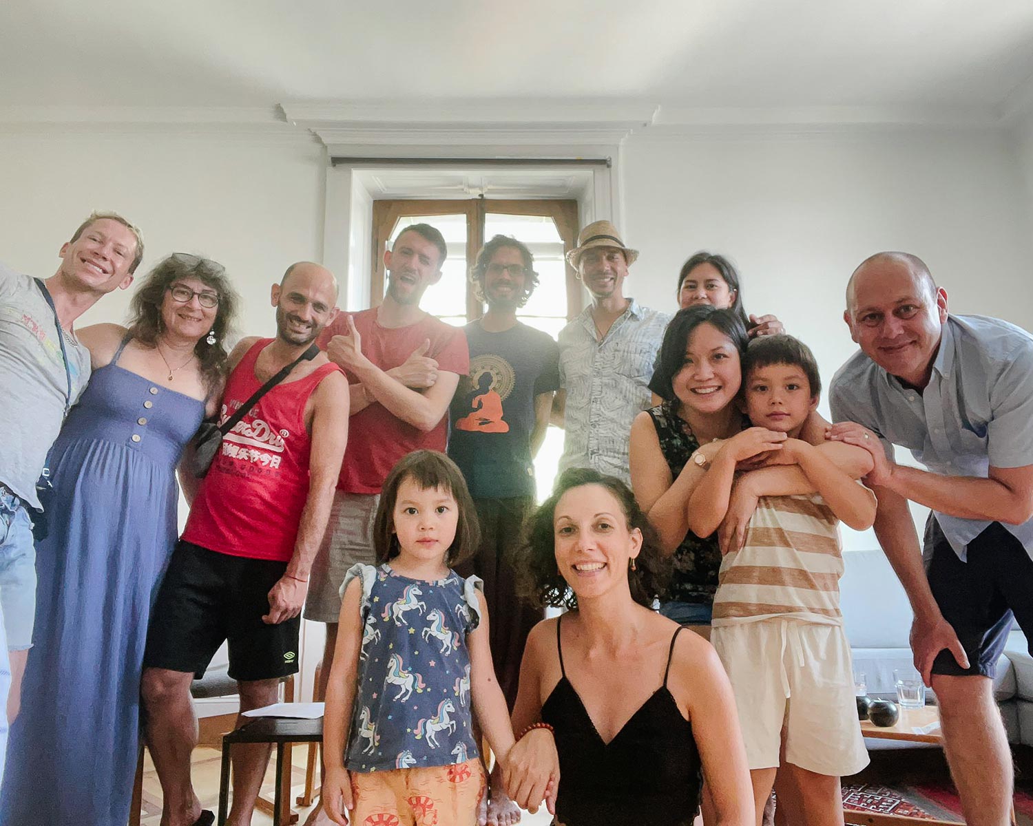 les résidents du village mosaique