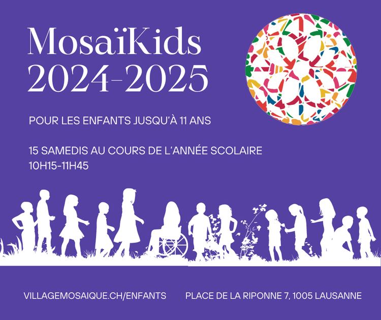 Mosaïkids au village mosaïque